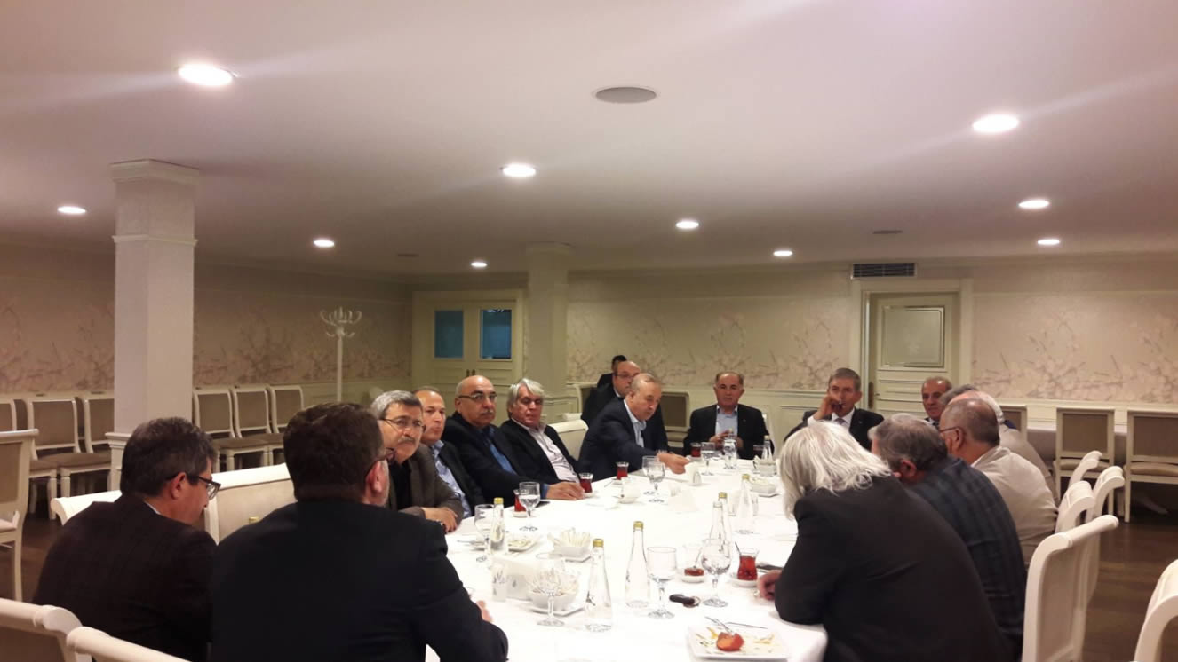 Sağlık Bakanı Dr Ahmet Demircan Erunim Mttb Der yönetim kurulu üyeleri ile İstanbul Florya Sosyal tesislerinde...